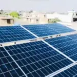 3kW solar system installed on rooftop in Pakistan